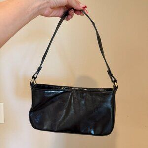 Y2K Small Black Shoulder Bag